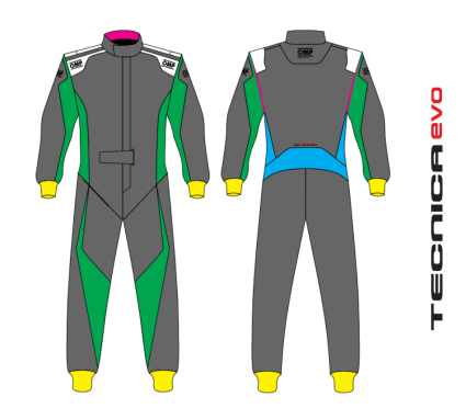 OMP Tecnica EVO Suit MY2021 Black/Red